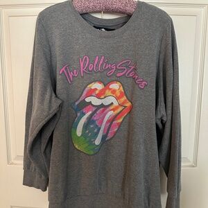 Women’s plus size Rolling Stones sweatshirt